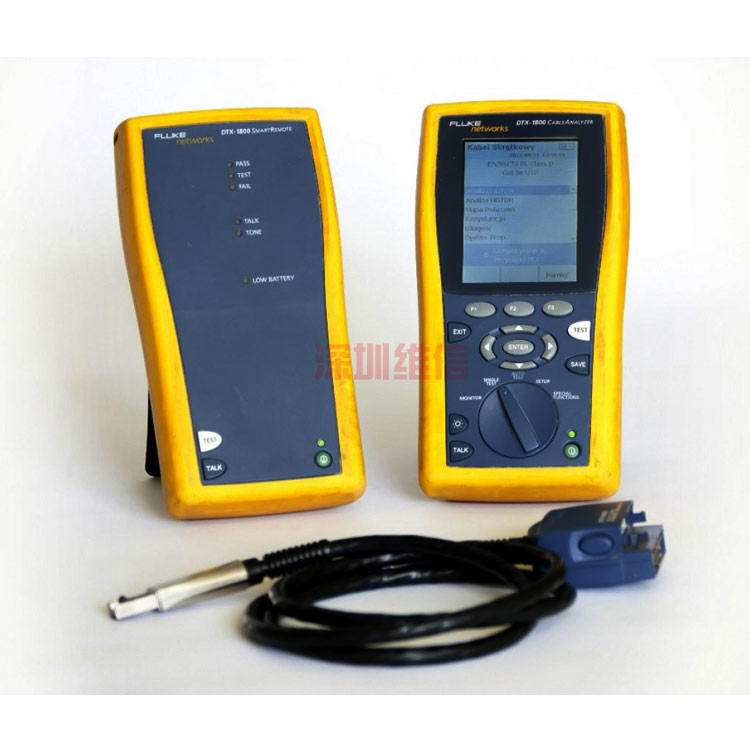 DTX-1800線(xiàn)纜分析儀