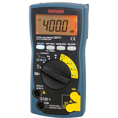 日本三和（sanwa）CD771緊湊型數(shù)字萬(wàn)用表