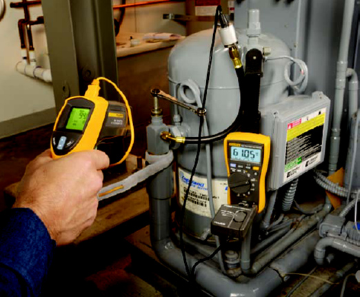 通過測(cè)量溫度和吸入壓力來確定過熱。